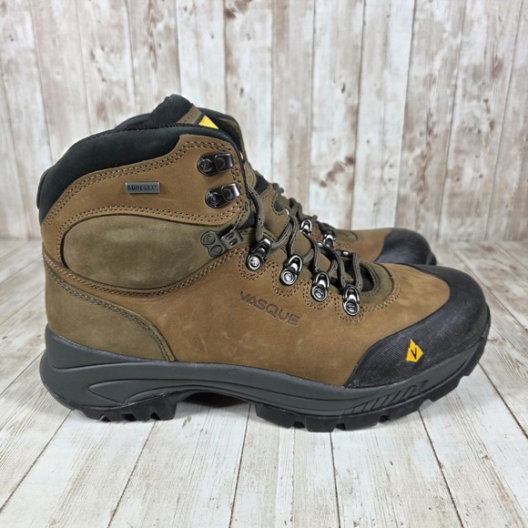 Vasque Gore-Tex Leather Hiking Boots Mens 11M Trail Waterproof Brown - Picture 1 of 8